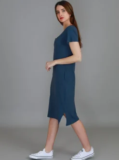 3rd Story Heidi V Neck Dress< Short Sleeve Dress
