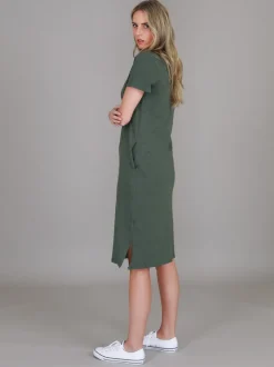 3rd Story Heidi V Neck Dress< Short Sleeve Dress