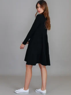 3rd Story Heidy Long Sleeve Tier Dress< Short Sleeve Dress