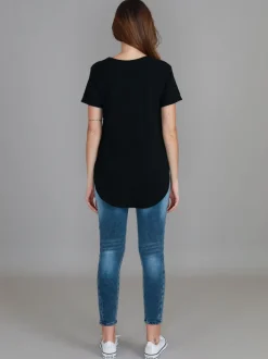 3rd Story Imogen Leopard Star Short Sleeve T Shirt< Short Sleeves