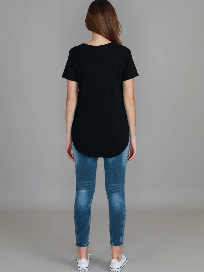 3rd Story Imogen Leopard Star Short Sleeve T Shirt< Short Sleeves