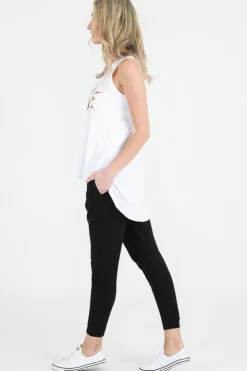 3rd Story Isabelle Tiger Bolt Tank Top< Tanks