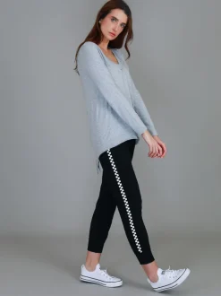 3rd Story Isla V Neck T Shirt< Long Sleeves