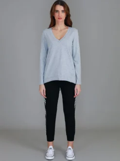 3rd Story Isla V Neck T Shirt< Long Sleeves