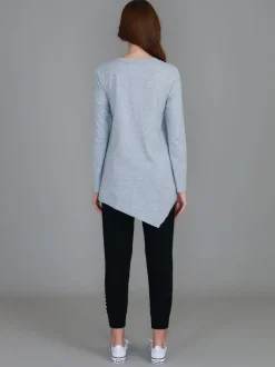 3rd Story Isla V Neck T Shirt< Long Sleeves