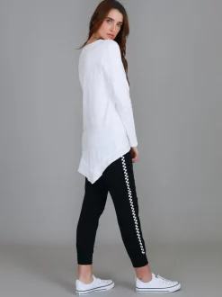 3rd Story Isla V Neck T Shirt< Long Sleeves