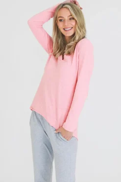 3rd Story Isla V Neck T Shirt< Long Sleeves