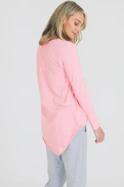 3rd Story Isla V Neck T Shirt< Long Sleeves