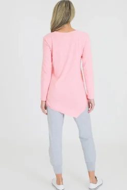 3rd Story Isla V Neck T Shirt< Long Sleeves