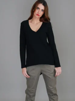 3rd Story Isla V Neck T Shirt< Long Sleeves