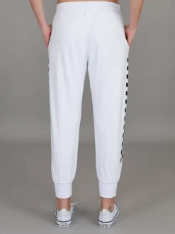 3rd Story Izzy - Ava Cheque Print Sweatpants< Sweatpants|Joggers