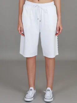 3rd Story Izzy - Liv Cheque Print Long Shorts< Shorts