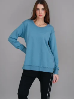 3rd Story Jasmine Side Zip Sweatshirt< Sweatshirts|Sweatshirts
