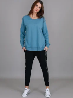 3rd Story Jasmine Side Zip Sweatshirt< Sweatshirts|Sweatshirts