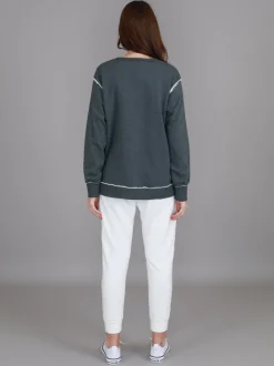 3rd Story Jasmine Side Zip Sweatshirt< Sweatshirts|Sweatshirts