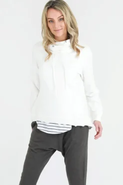 3rd Story Jenna Funnel Sweatshirt< Sweatshirts|Sweatshirts