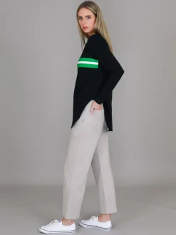 3rd Story Jolie Gold Star Long Sleeve T Shirt< Long Sleeves
