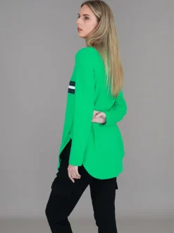 3rd Story Jolie Gold Star Long Sleeve T Shirt< Long Sleeves