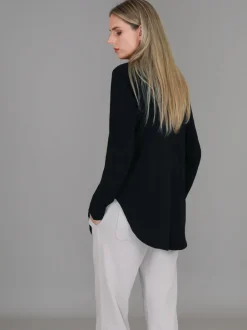 3rd Story Jolie Gold Star Long Sleeve T Shirt< Long Sleeves