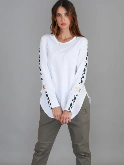 3rd Story Junee Banded Leopard Long Sleeve T Shirt< Long Sleeves