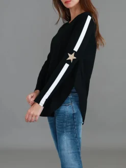 3rd Story Junee Curved Hem T Shirt< Long Sleeves
