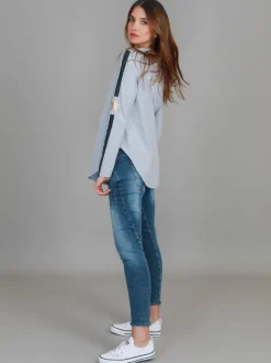 3rd Story Junee Curved Hem T Shirt< Long Sleeves