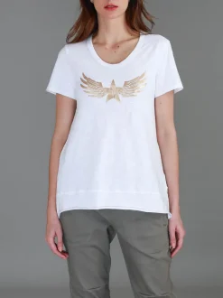 3rd Story Kassy Winged Star S/S Tee< Short Sleeves