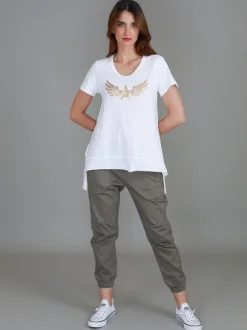 3rd Story Kassy Winged Star S/S Tee< Short Sleeves