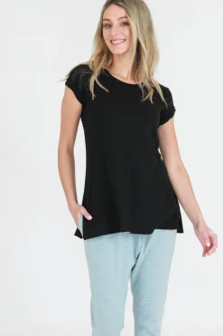 3rd Story Kelly Rolled Sleeve T Shirt< Short Sleeves