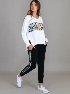 3rd Story Kerrie Leopard Band Sweatshirt< Sweatshirts|Sweatshirts