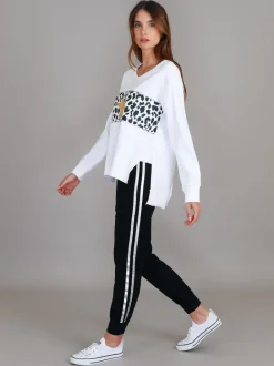 3rd Story Kerrie Leopard Band Sweatshirt< Sweatshirts|Sweatshirts