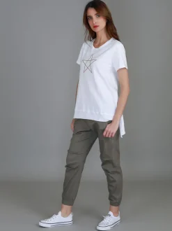 3rd Story Krystal Gold Star S/S Tee< Short Sleeves