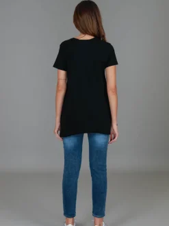 3rd Story Leane 3S Wing Print T Shirt< Short Sleeves