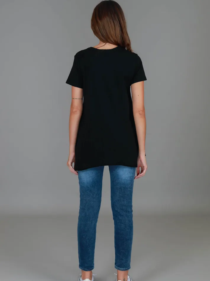 3rd Story Leane 3S Wing Print T Shirt< Short Sleeves