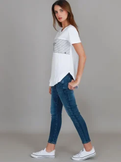 3rd Story Lily Star T Shirt< Short Sleeves