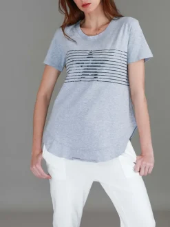 3rd Story Lily Star T Shirt< Short Sleeves
