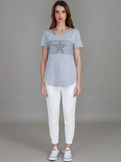 3rd Story Lily Star T Shirt< Short Sleeves
