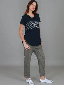 3rd Story Lily Star T Shirt< Short Sleeves