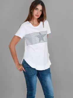 3rd Story Lily Star T Shirt< Short Sleeves