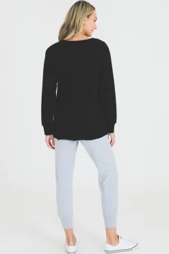 3rd Story London Side Split Sweatshirt< Sweatshirts|Sweatshirts