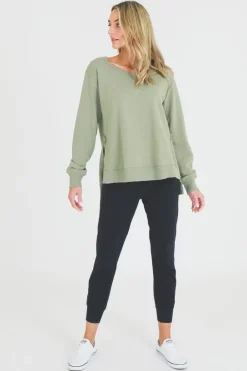 3rd Story London Side Split Sweatshirt< Sweatshirts|Sweatshirts