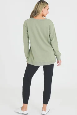 3rd Story London Side Split Sweatshirt< Sweatshirts|Sweatshirts