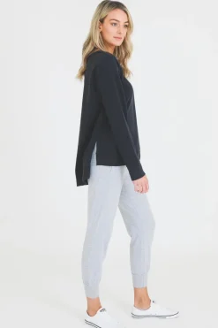 3rd Story London Side Split Sweatshirt< Sweatshirts|Sweatshirts