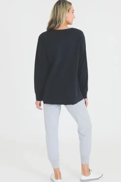 3rd Story London Side Split Sweatshirt< Sweatshirts|Sweatshirts