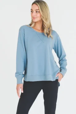3rd Story London Side Split Sweatshirt< Sweatshirts|Sweatshirts