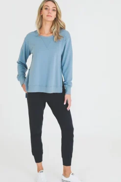 3rd Story London Side Split Sweatshirt< Sweatshirts|Sweatshirts