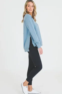 3rd Story London Side Split Sweatshirt< Sweatshirts|Sweatshirts