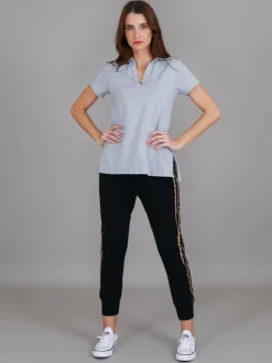 3rd Story Lulu Polo T Shirt< Short Sleeves