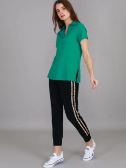 3rd Story Lulu Polo T Shirt< Short Sleeves