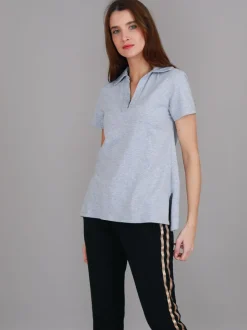 3rd Story Lulu Polo T Shirt< Short Sleeves
